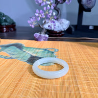 White Jade Bangle 52mm #873