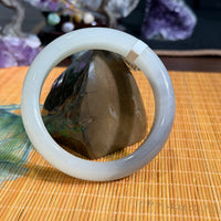 White Jade Bangle 60mm #853