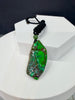 Natural Ammolite Polished One Piece Stone Pendant | #5007