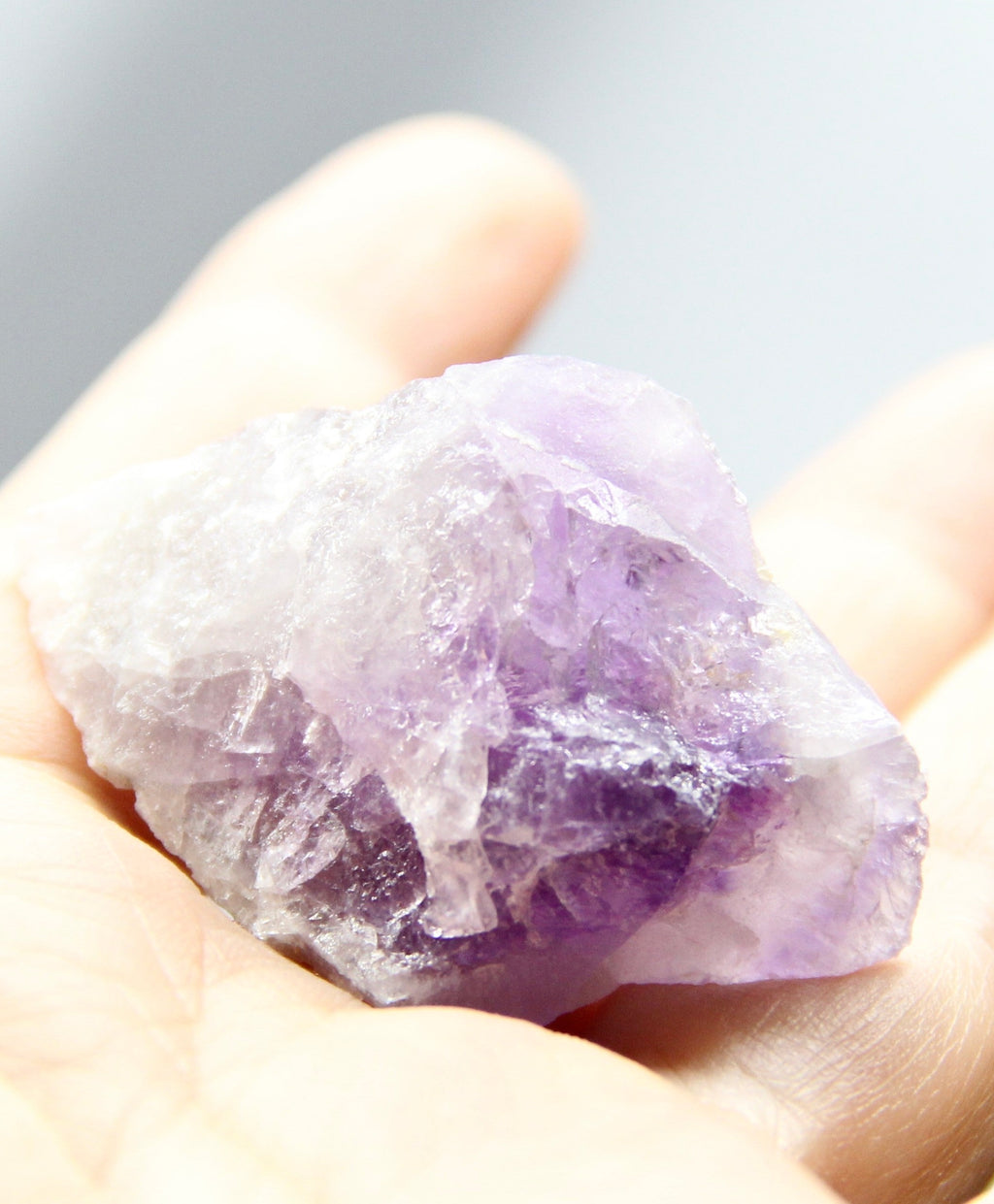 BRAZIL RAW NATURAL AMETHYST STONE 1.2-2" #1866