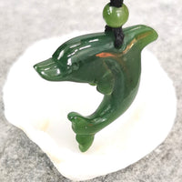 DOLPHIN JADE PENDANT  #1132