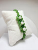 Jade And Pearl Hand-braided Bracelet|#5017