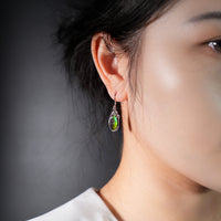 Ammolite Dangling Earrings #850