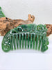 Phoenix Hand-carved Jade Comb | Master Hand-Carved Jade Comb | Royal Imperial Craftsmanship｜Shipped from Canada | #5019