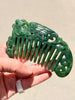 Phoenix Hand-carved Jade Comb | Master Hand-Carved Jade Comb | Royal Imperial Craftsmanship｜Shipped from Canada | #5019
