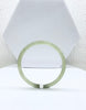 Natural Lake Green Nephrite Jade Bracelet | Shipped from Canada｜Hetian Jade Round Bangle Natural Jade Bracelet 52.5mm｜#1349