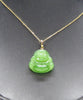 18K Siberian Jade Buddha Pendant #1703