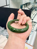 Canadian Polar Jade Bangle Natural Jade Bracelet A Grade 54.6mm | #5025