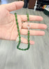 Natural Canadian Polar Jade Beaded Necklace 4mm to 6mm | AAA Grade Genuine Nephrite｜#5027