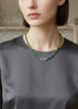Natural Canadian Polar Jade Beaded Necklace 4mm to 6mm | AAA Grade Genuine Nephrite｜#5027