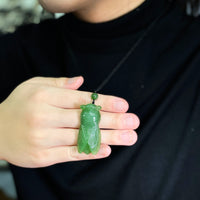 Canadian Jade Cicada Necklace #1318