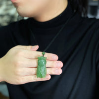 Canadian Jade Cicada Necklace #1318