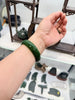 Canadian Polar Jade Bangle Natural Jade Bracelet AAA Grade 60mm |#5032
