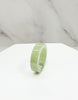 Natural Hetian Nephrite Jade Flat Band Ring – Lake Green Size 7| Certified in Canada|#5034