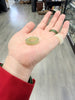 Natural Hetian Nephrite Jade Flat Band Ring – Lake Green Size 7| Certified in Canada|#5034