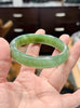 Siberian Jade Bangle Chatoyant Cat's Eye Natural Jade Bracelet 58mm | #5033