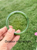 Canadian Polar Jade Bangle Natural Jade Bracelet A Grade 58mm | #5041