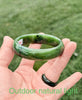 Canadian Polar Jade Bangle Natural Jade Bracelet A Grade 58mm | #5041
