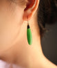 LONG TEARDROP EARRINGS #1080