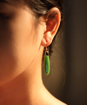 LONG TEARDROP EARRINGS #1080