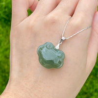 Hetian Jade Ruyi Pendant #2362