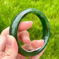 A CANADIAN JADE BANGLE 58MM #2411