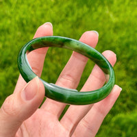 A CANADIAN JADE BANGLE 60MM #2413