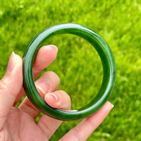 AAA Canadian Jade Bangle 58.3mm #2410