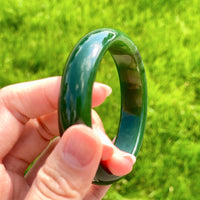 AA CANADIAN JADE BANGLE 56MM #2373