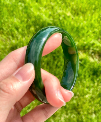 AA Canadian Jade Bangle 55mm #2372