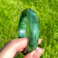 A Canadian Jade Bangle 60mm #2486