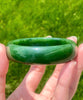 A CANADIAN JADE BANGLE 55MM  #150