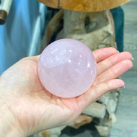 Natural Rose Quartz Ball #1927