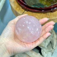 Natural Rose Quartz Ball #1927