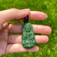 Jade Guanyin Pendant #1131