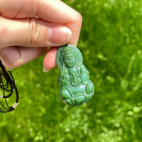 Jade Guanyin Pendant #1131