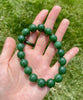 12mm Polar Jade Beaded Bracelet #2405