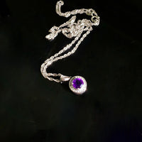 February Pendant - Amethyst #1889