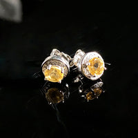 Citrine Earrings - November #2429