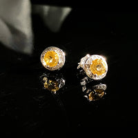 Citrine Earrings - November #2429