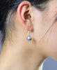 14k Tahitian Saltwater Pearl Earrings #1614