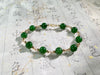 7.5mm Polar Jade Starry Beaded Bracelet #2431