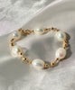 7" Freshwater Pearl Starry Bracelet #2434