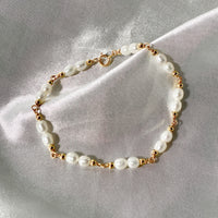 7" Freshwater Pearl Starry Bracelet #2435