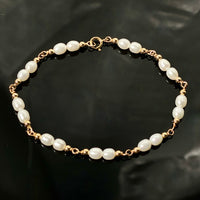 7" Freshwater Pearl Starry Bracelet #2435