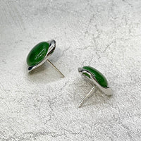 CANADIAN JADE CLASSIC EARRINGS #1077