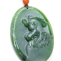 ROOSTER JADE PENDANT#1794