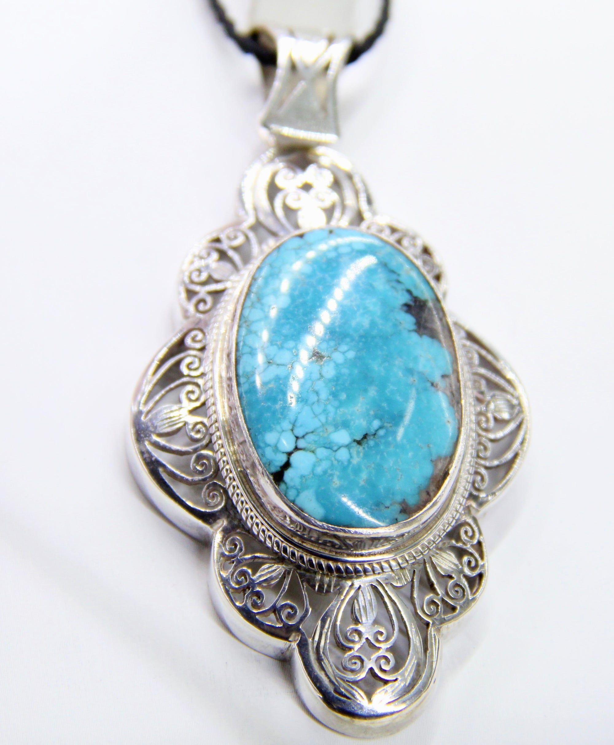Turquoise Pendant #1832