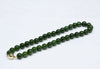 12mm Siberian Jade Beaded Necklace #2400