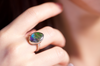 Ammolite Ring #362